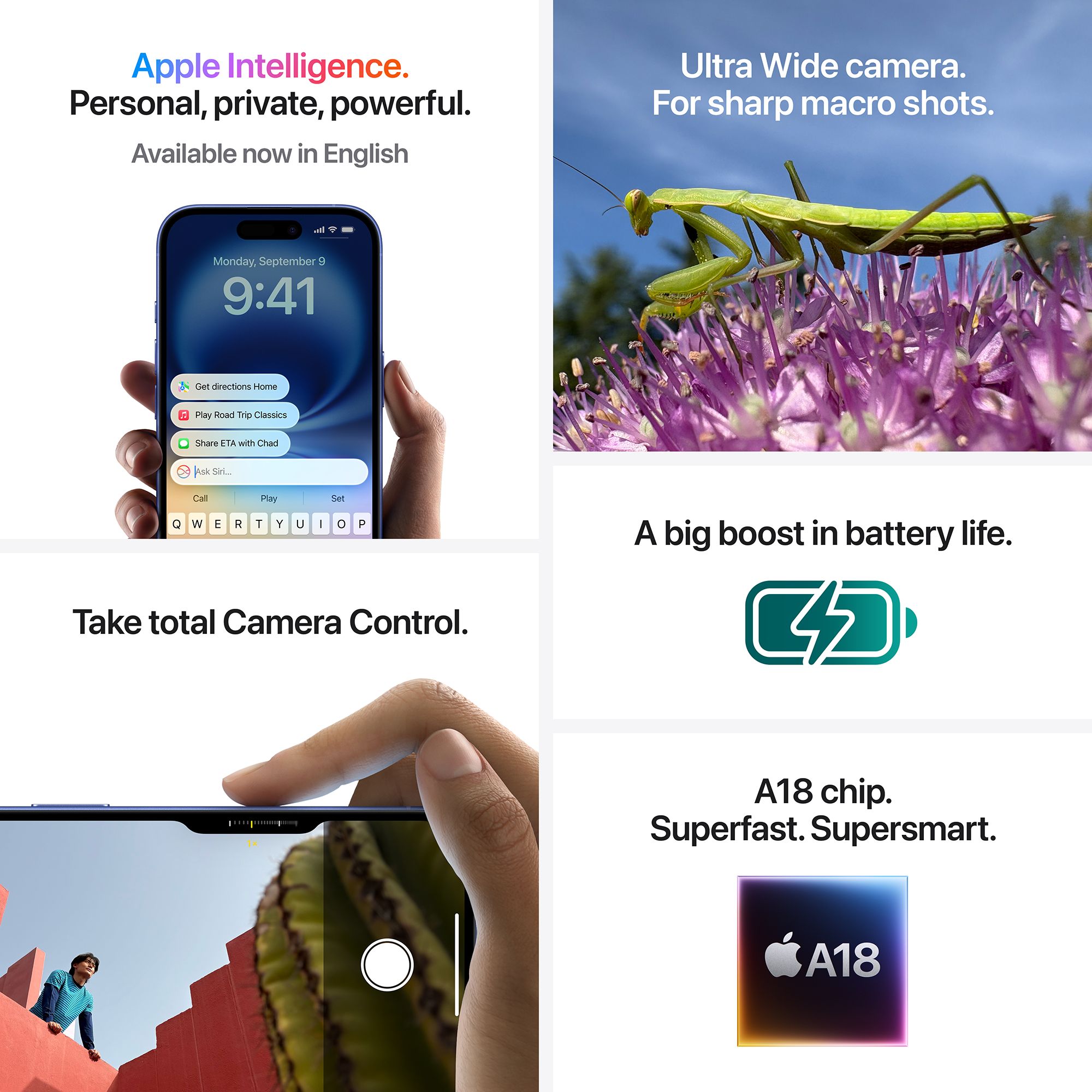 Buy Apple iPhone 16 (128GB, White) Online - Croma